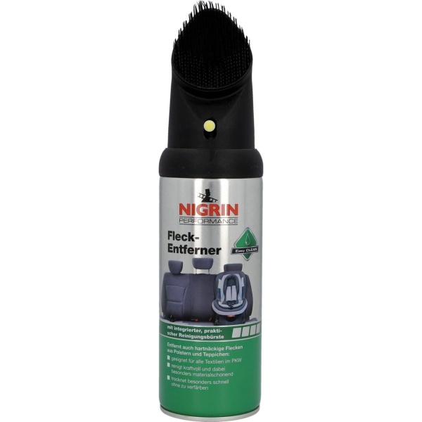 Nigrin Spray Spuma Cu Perie Pentru Curatare Tapiterie 300ML 74598